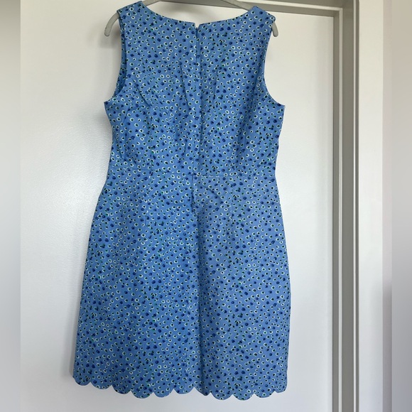J Crew scalloped floral mini dress - Picture 3 of 4
